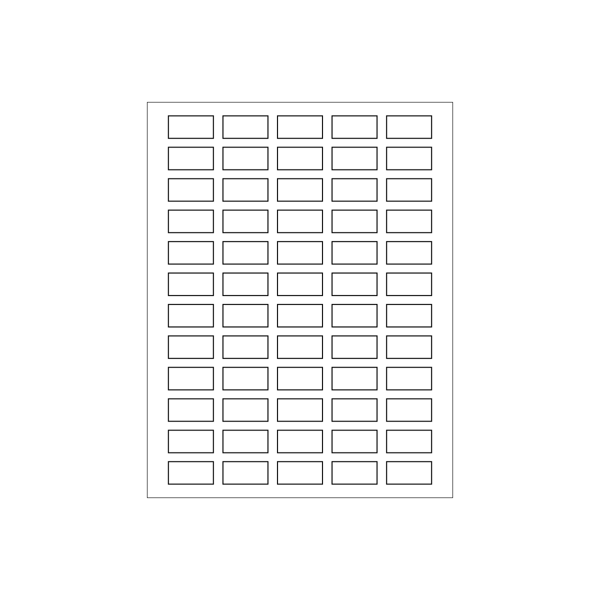 Material Number Labels